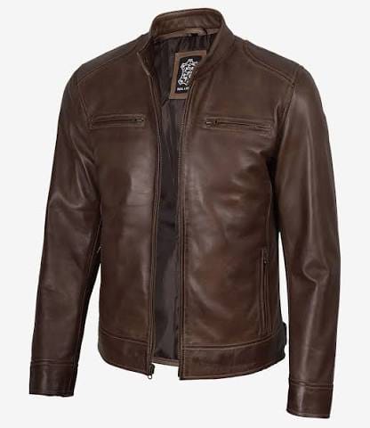 Premium Leather Jacket Brown